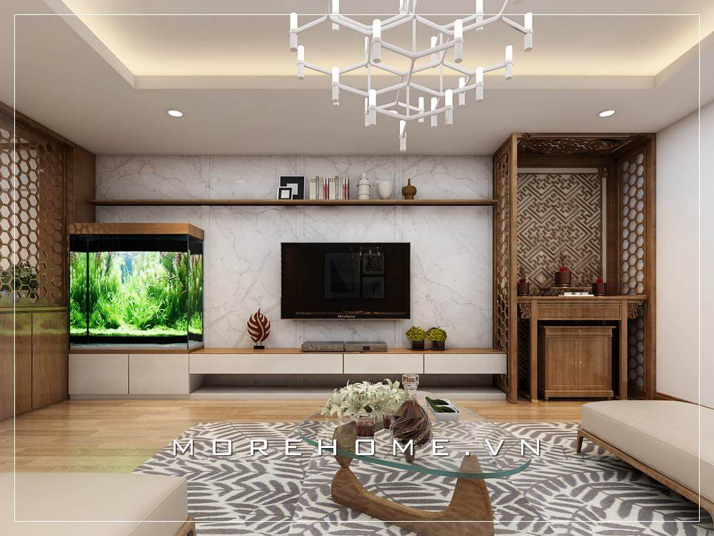 Bàn thờ gỗ tự nhiên